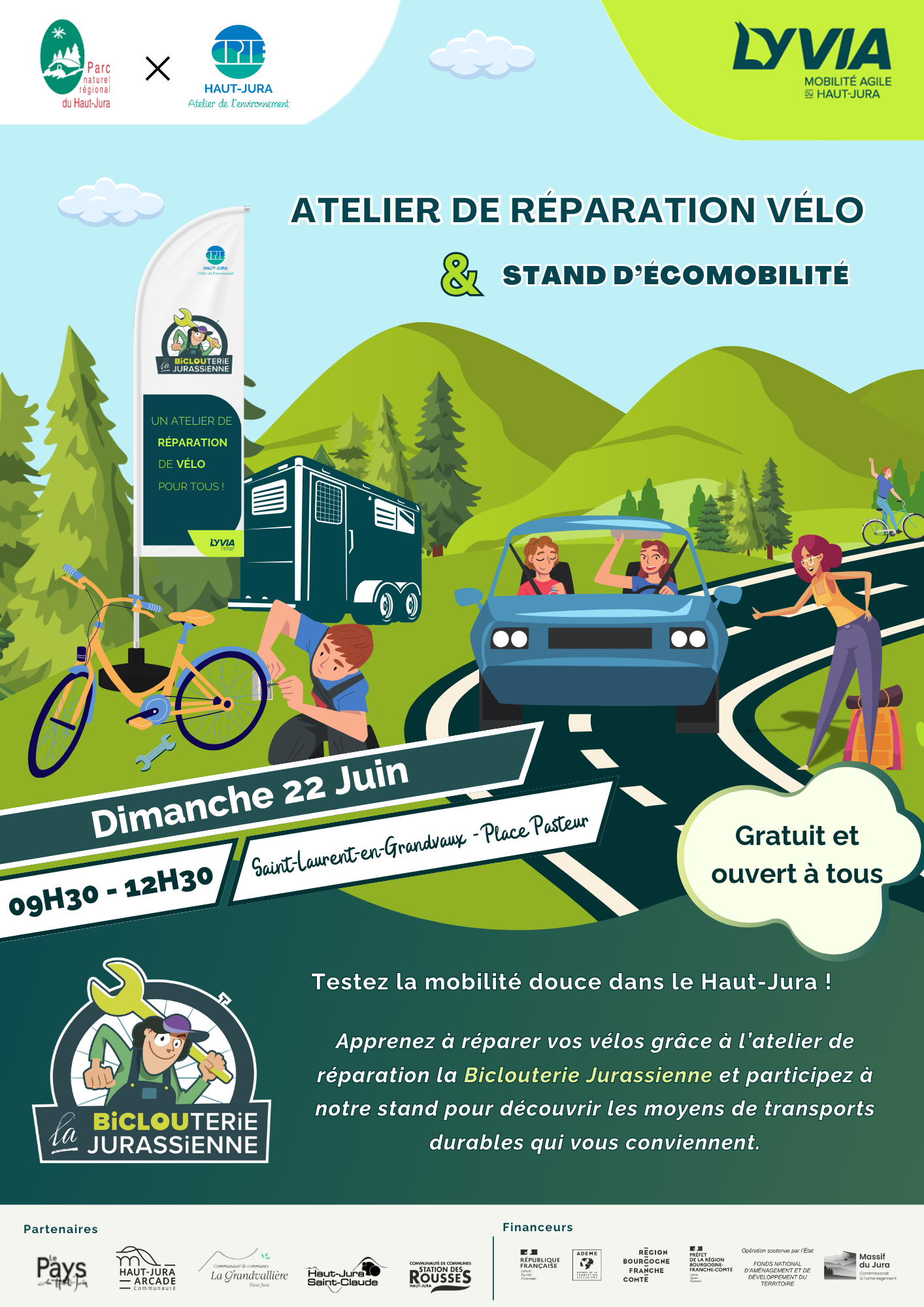 Atelier de réparation de vélo du 22 mai